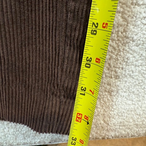 Eddie Bauer Mens Brown Corduroy Pants Classic Fit 38x34 Casual Trousers - Picture 9 of 9